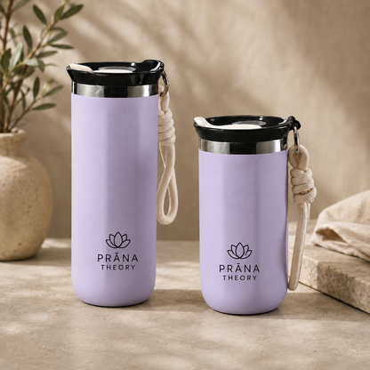 PRĀNA THEORY • Cream Travel Tumbler Duo (350 ml & 500 ml)