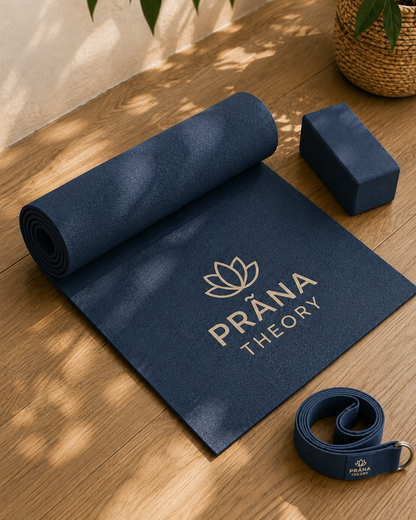 PRĀNA THEORY • Natural Cork Yoga Mat